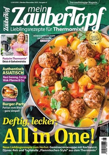 Cover: Mein Zaubertopf Magazin für Thermomix No 06 Oktober-November 2023