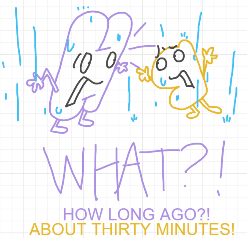 A panel from A Murder On The, episode six of the Board Boards object show by Furretwalk/WalkingFurret.