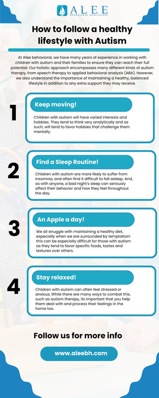 How to follow a healthy lifestyle with Autism