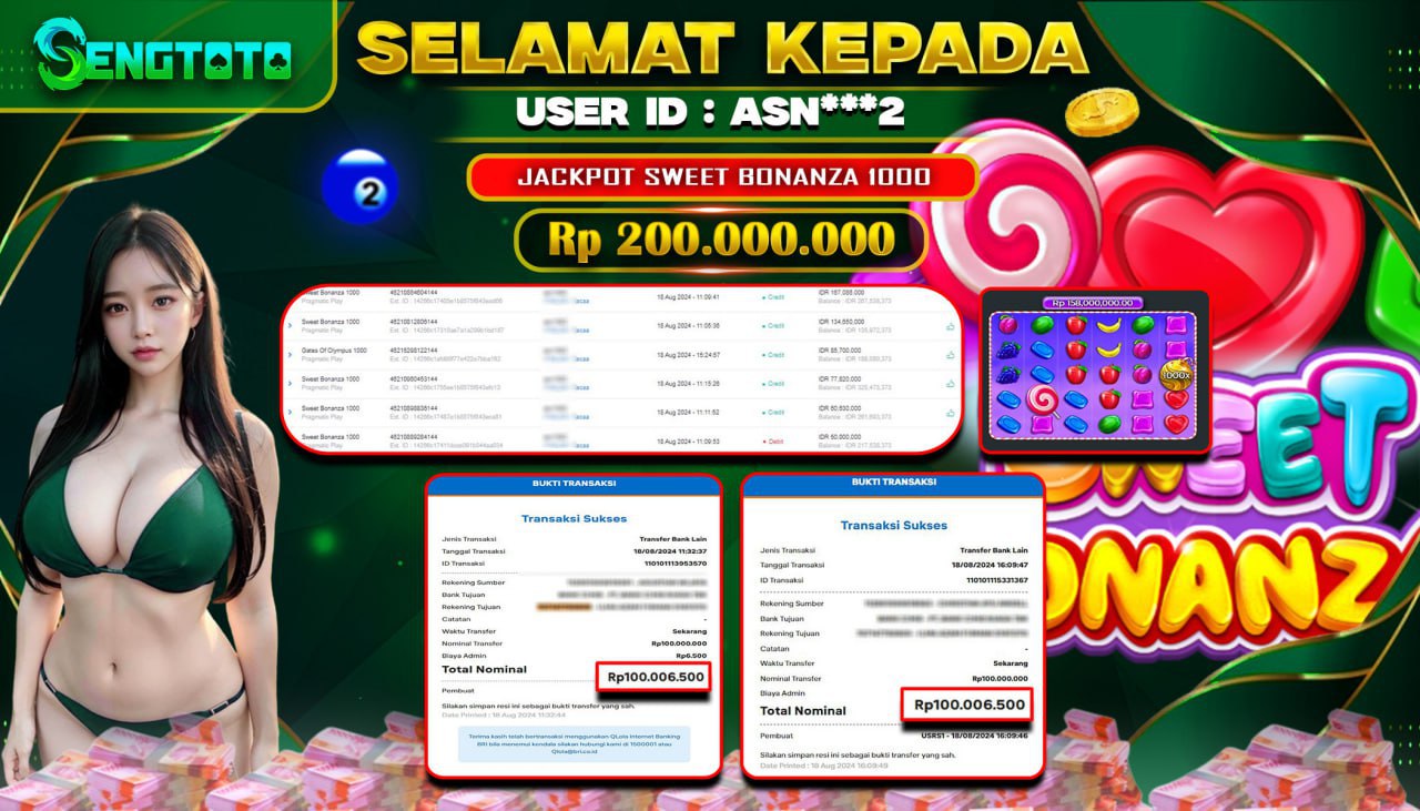 BUKTI PEMBAYARAN SLOT SWEET BONANZA 10000