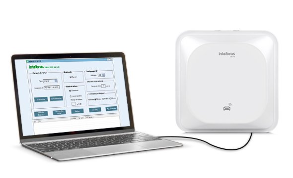 Leitora de Cartão Intelbras RFID UHF LE 170 - Configuração via Ethernet