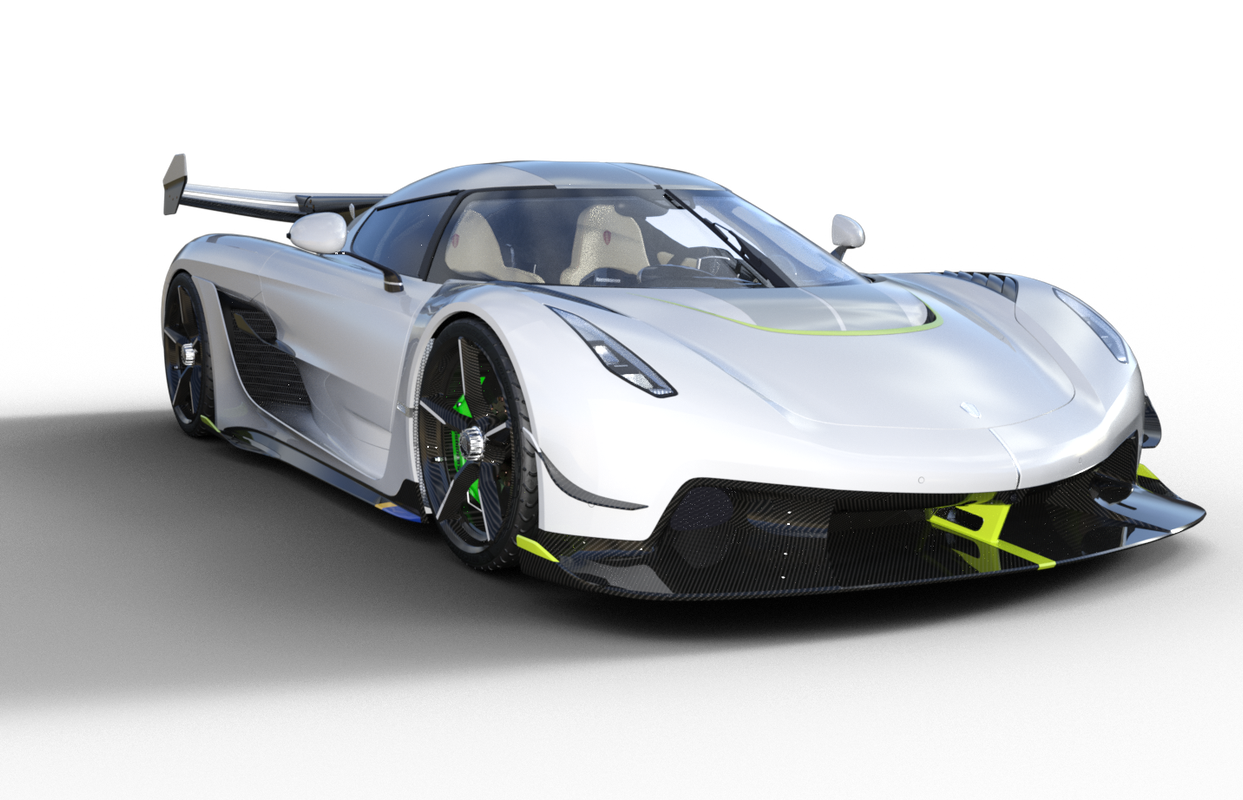 Koenigsegg Jesko 2024 Free Daz 3D Models