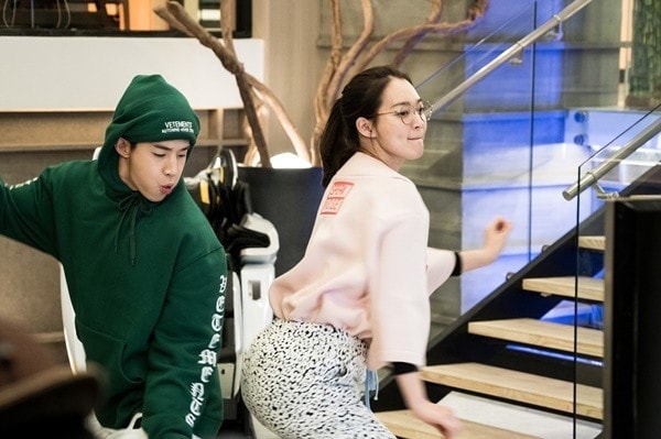 Henry dan Shin Min Ah di Drama Oh My Venus