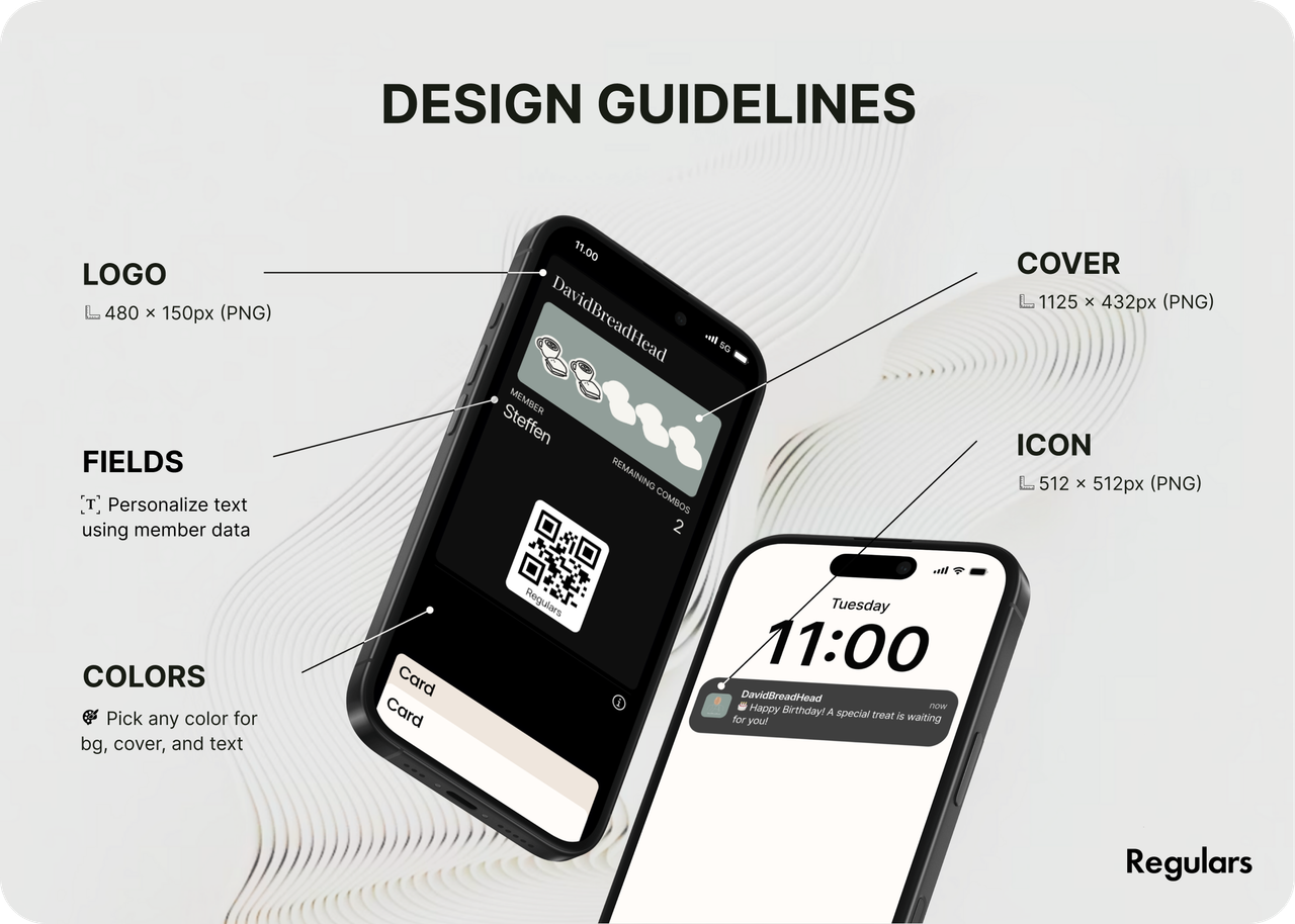 Regulars design guidelines