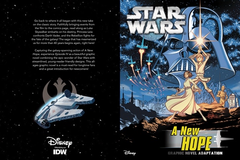 Star Wars - A New Hope Graphic Novel Adaptation (Star Wars Movie Adaptations) (2018)