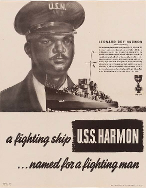 Ce jour là...  - Page 3 USS-Harmon-Poster