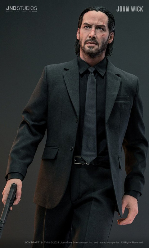 JND Studios : John Wick - Keanu Reeves 1/3 Scale Statue 16