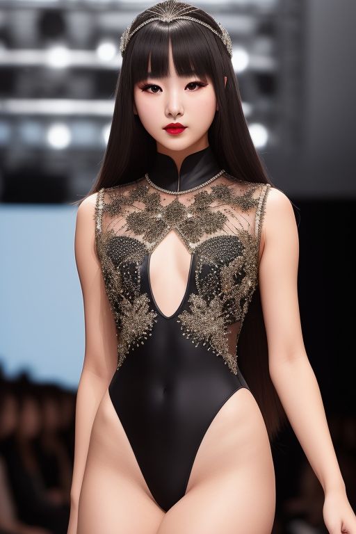 A-breathtaking-brunette-Korean-93