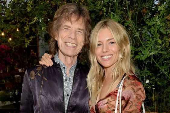 Pictures of Rolling Stones members with other famous people