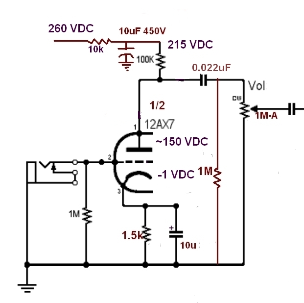 Pre-amp schematic