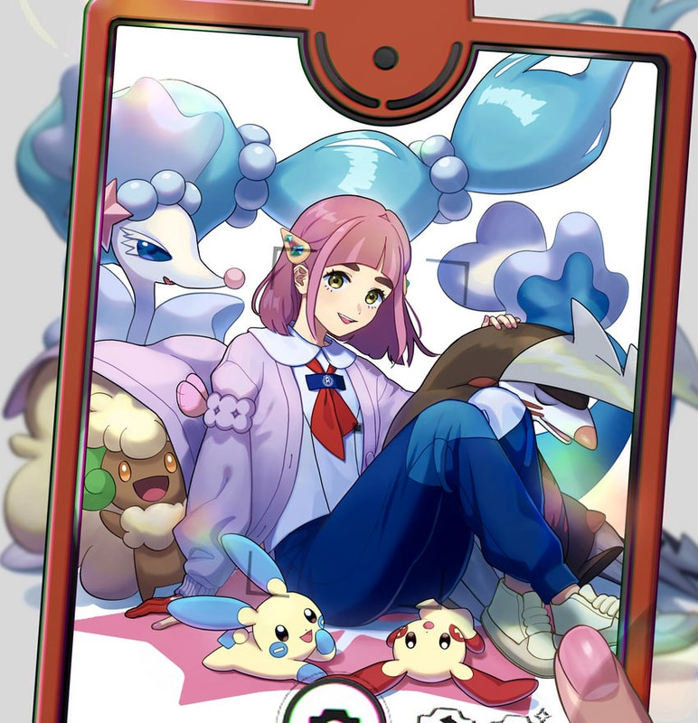 primarina-whimsicott-minun-plusle-lacey-