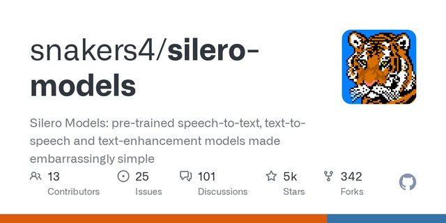 Silero Models (STT/TTS) - Открытые модели распознавания и синтеза речи: многоязычное STT, высококачественный TTS и текст-энхансер (пунктуация/капитализация)