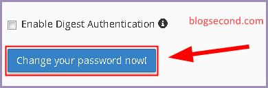 Mengganti Password cPanel