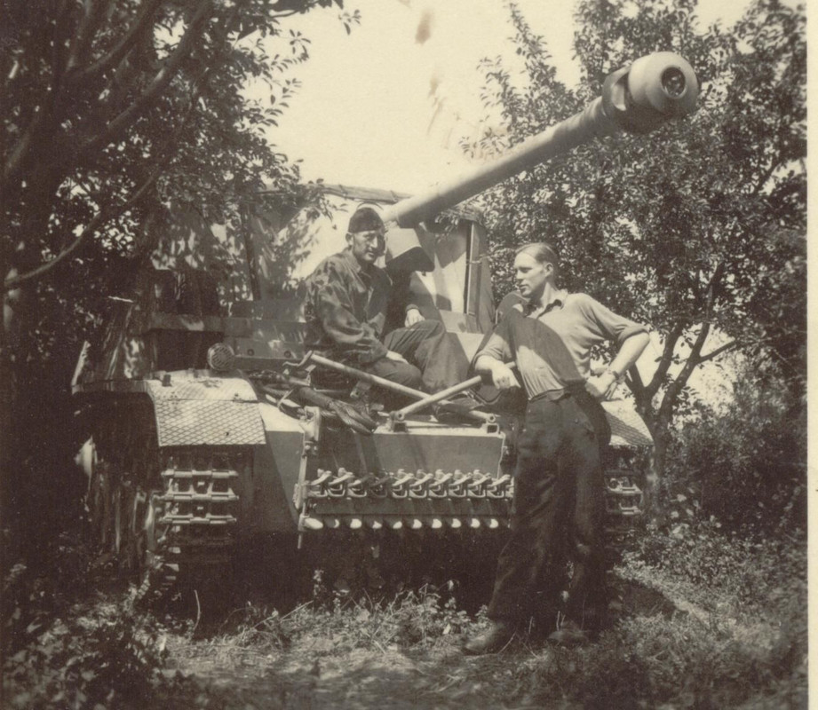 Panzerjäger getarnt im Gelände,gefechtsbereit,mi