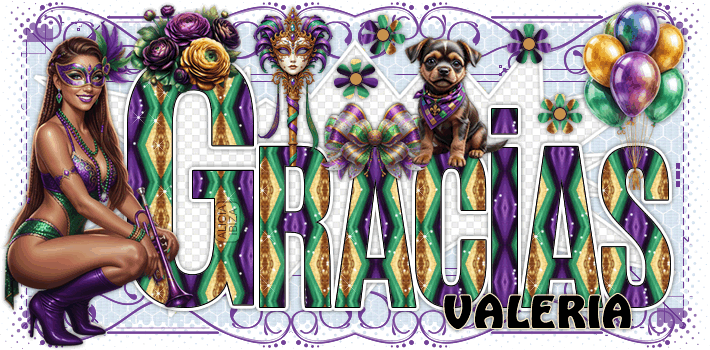 Gracias Celebrant Carnaval valeria