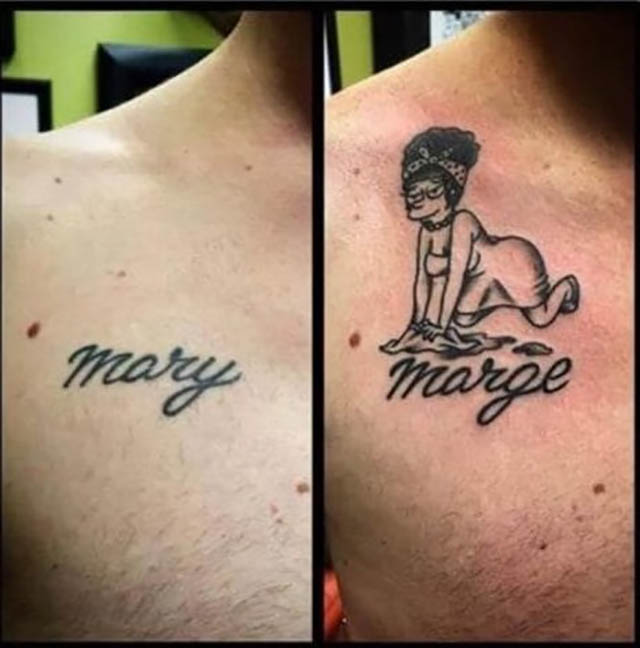 Стираем ошибки молодости: топ-15 перекрытых татуировок