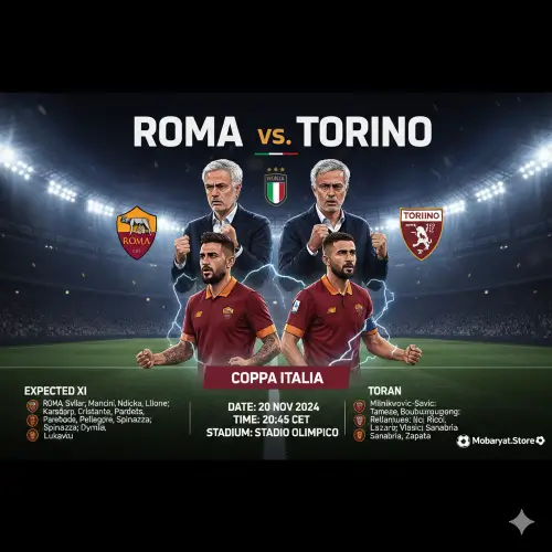 Roma vs Torino Coppa Italia 2026 Live Stream