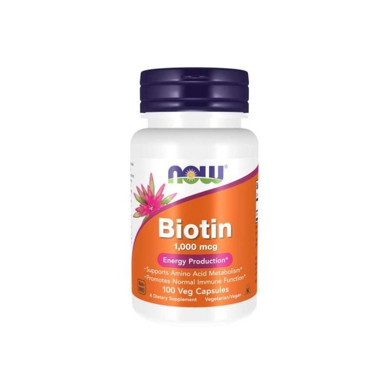 Now Biotin 1000Mcg Vitamin Caps 100`S