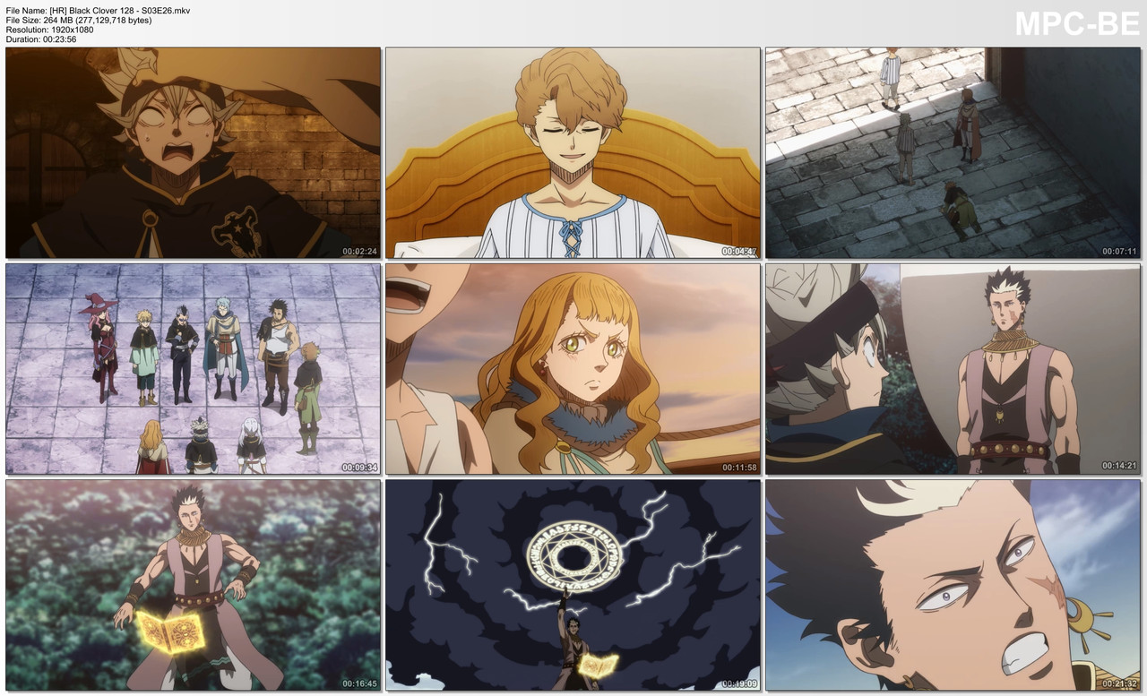 HR Black Clover 128 1080p HEVC Multi Subs HR GZ