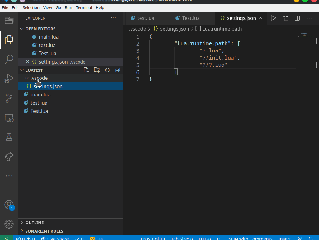 Lua-bug-capital-letters