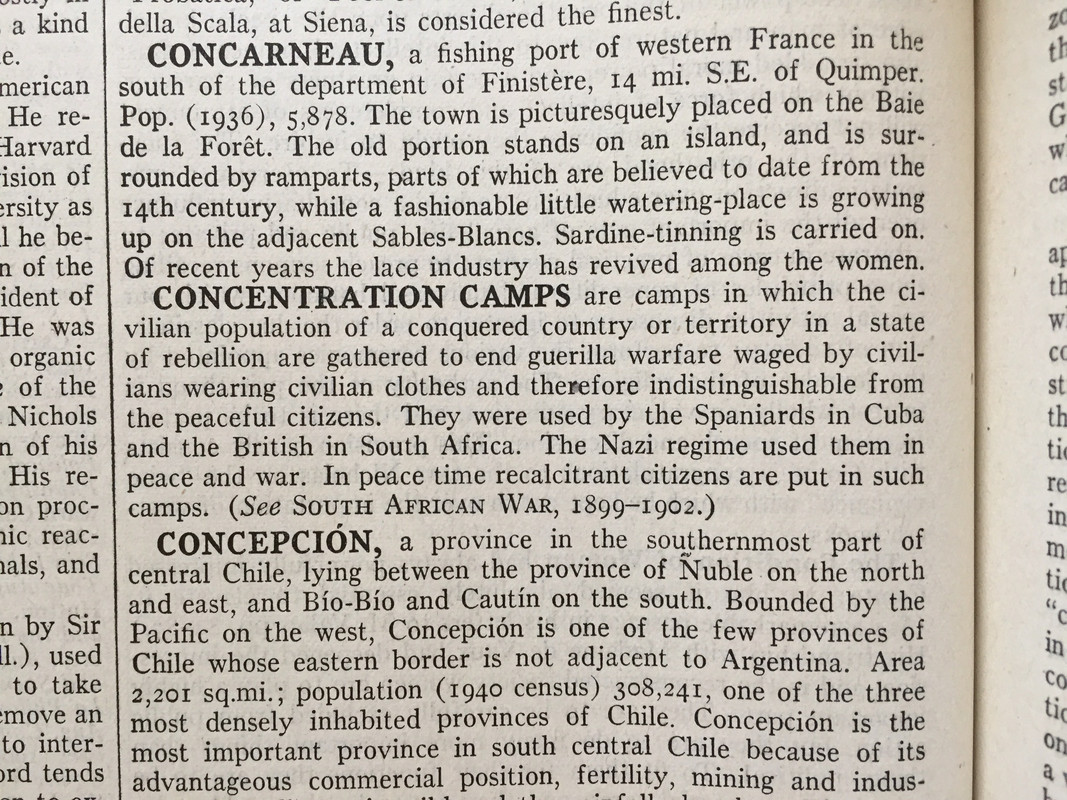concentration camps