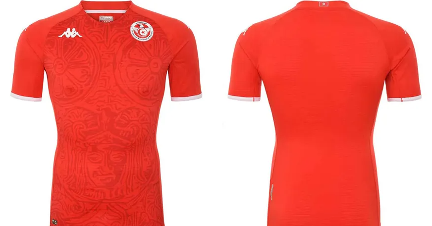 camiseta titular tunez