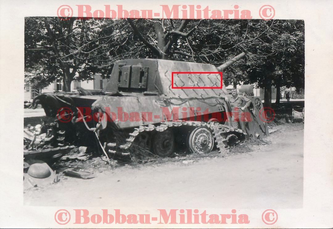 Endkampf Hürtgenwald Jagdpanzer VI Jagdtiger Nummer 211 s.Pz.Jg.