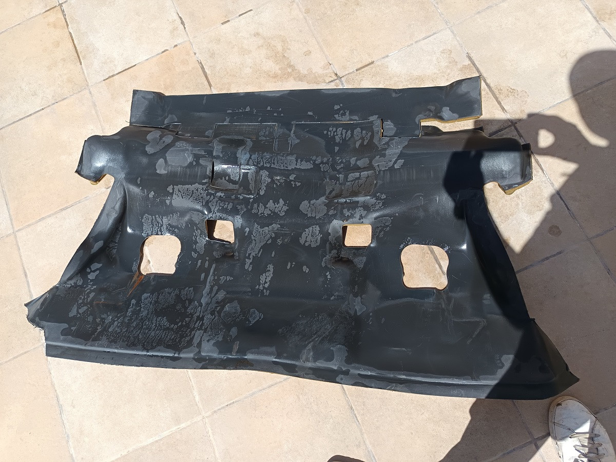 63 Plástico asiento trasero