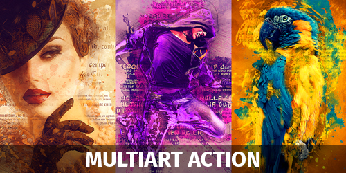 3D Parallax Animated Photoshop Actions - 111