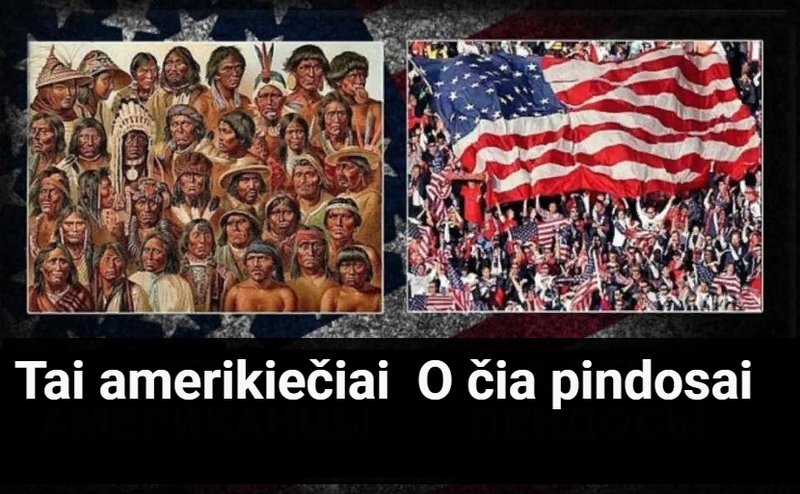 Pindostano liaudis - banditų nacija