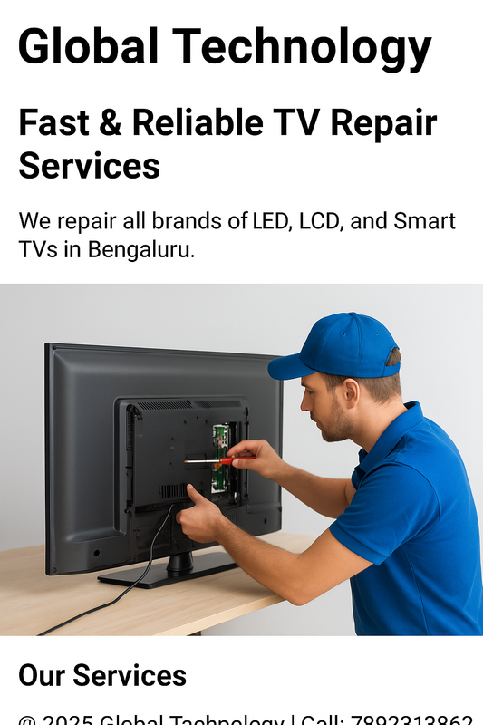 TV Repair Poster