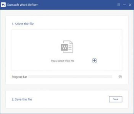 iSumsoft Word Refixer 3.0.1.1