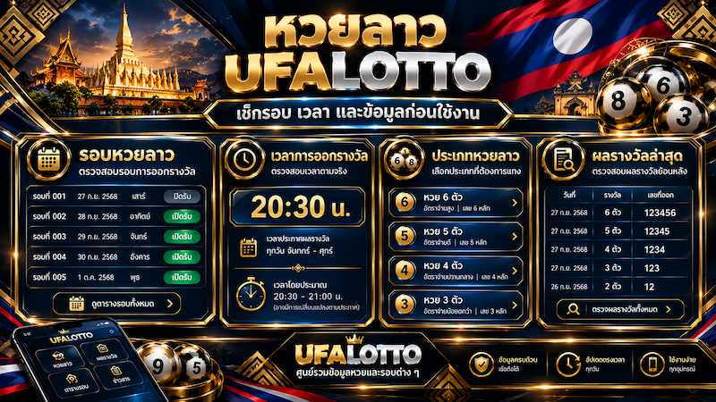 หวยลาว UFALOTTO