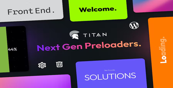 Titan Preloaders & Page Transitions WordPress Plugin