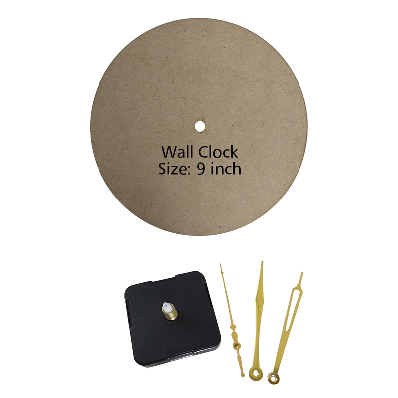 Cheriyal Painting on Round Clock DIY Kit 