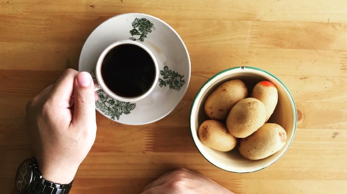 Menu du Anambas Kopitiam, tempat sarapan enak di Batam.