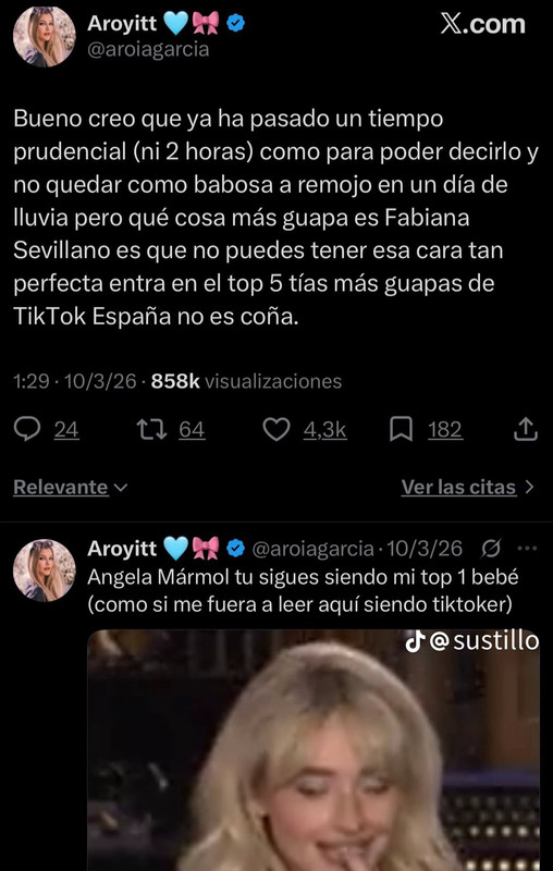 Aroyitt responde al revuelo por Carola y Fabiana Sevillano