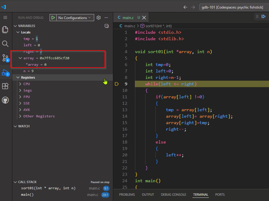debug