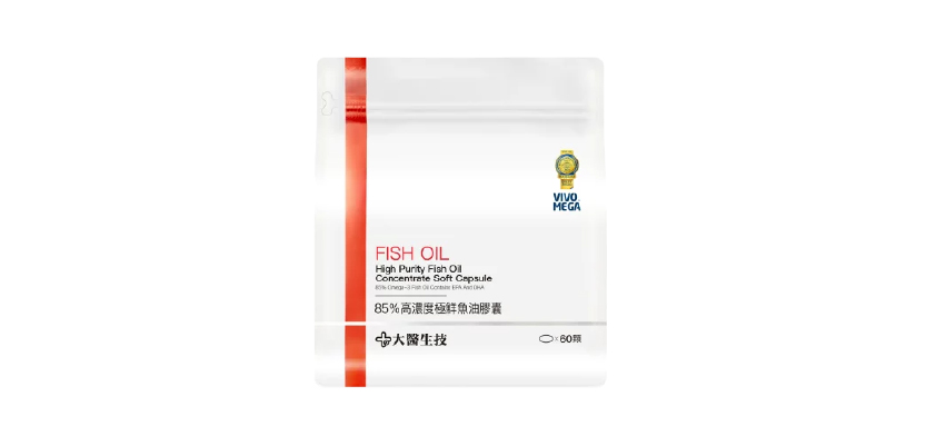 【大醫生技】85%高濃度極鮮魚油膠囊