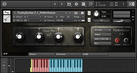 Pettinhouse Funky Guitar v2.5 For KONTAKT