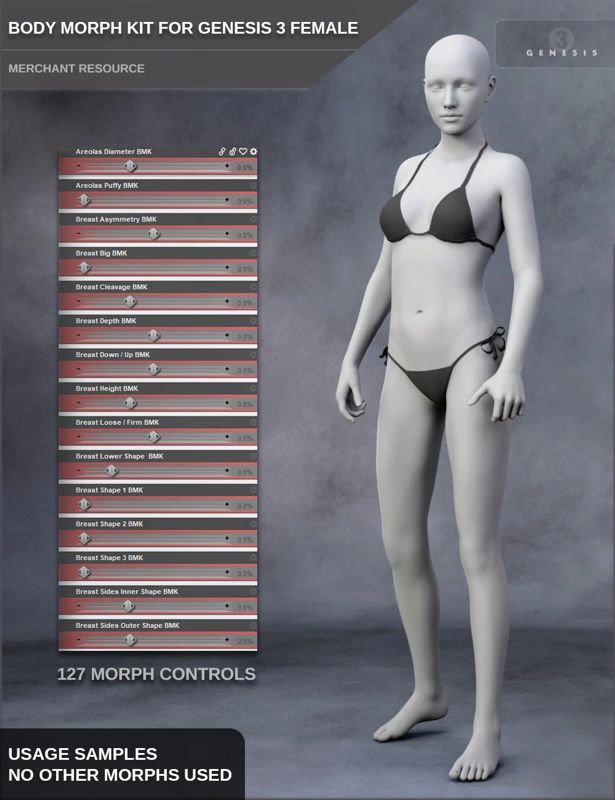 body morph kit g3f