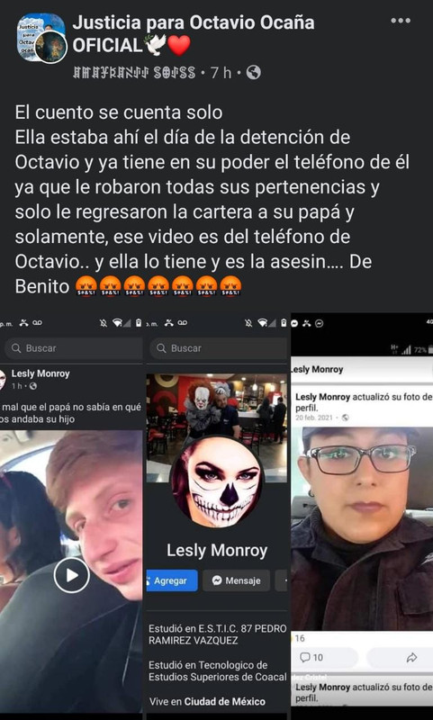 Descubren identidad de la presunta policía que le robó a Octavio Ocaña