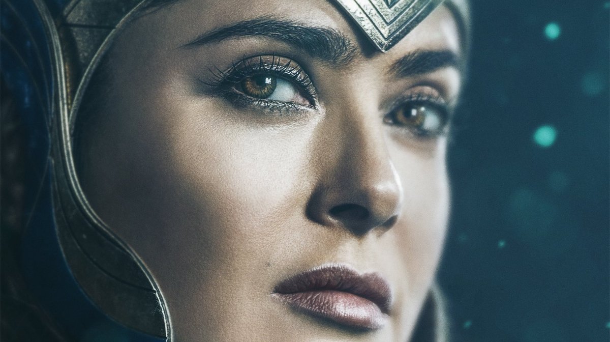 Salma Hayek estuvo a punto de revelar spoilers de Eternals en la Comic-Con