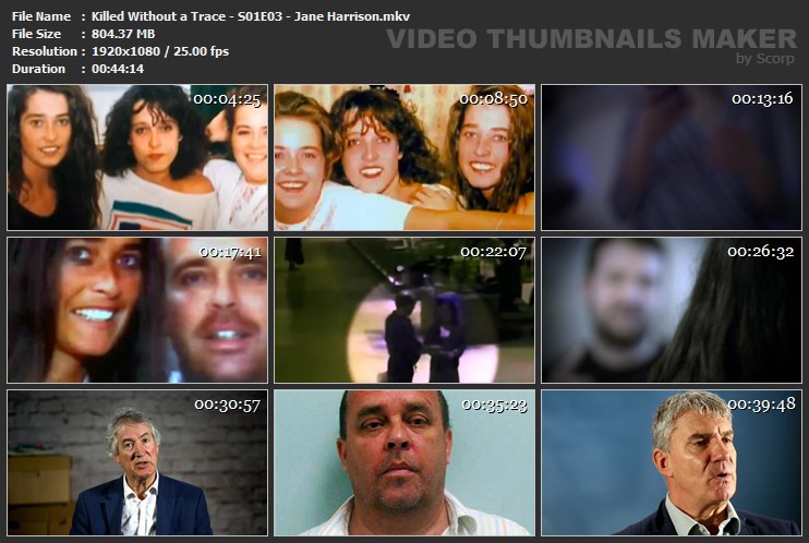 Killed Without a Trace - S01E03 - Jane Harrison.mkv