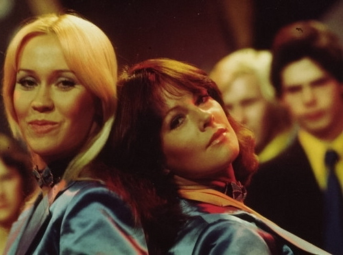 Frida and Agnetha of ABBA