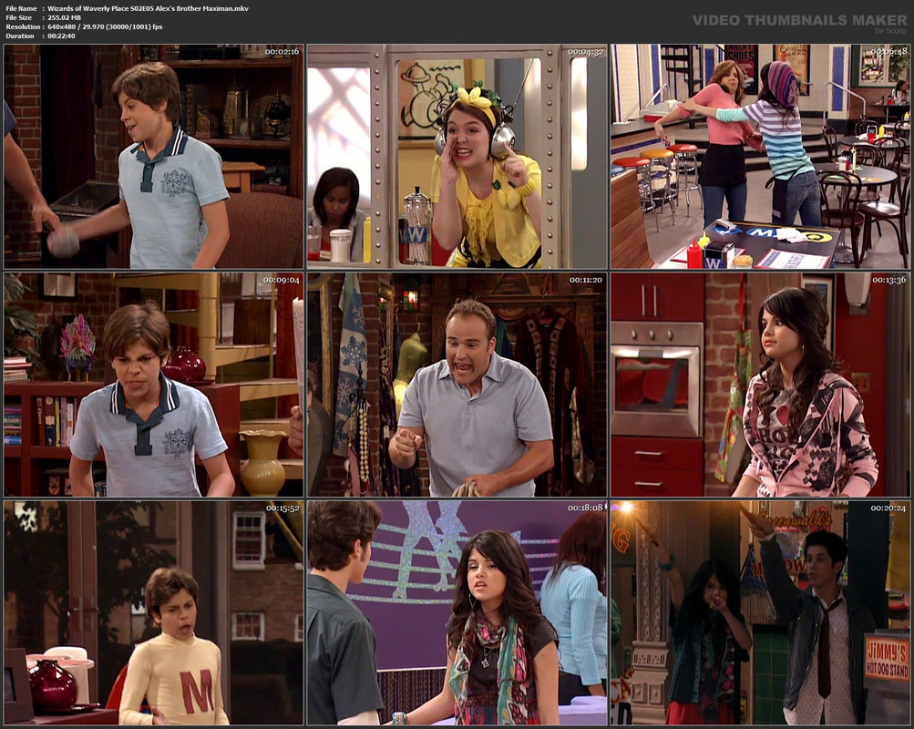 Wizards of Waverly Place S02E05 Alex's Brother Maximan.mkv