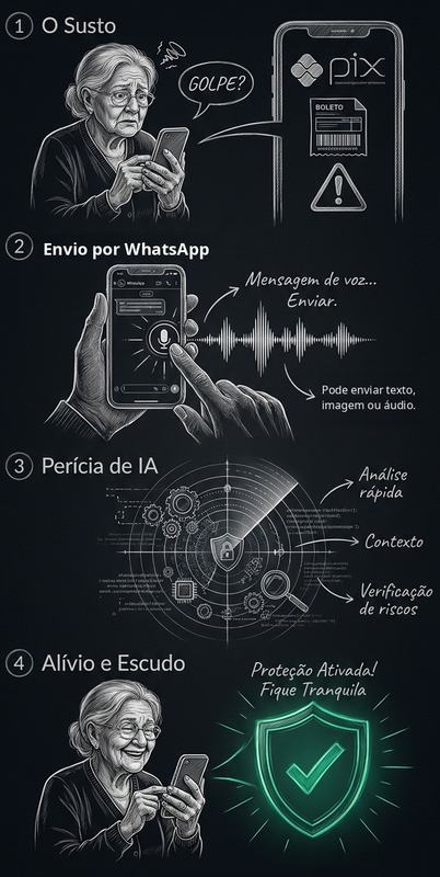CheckGolpe.ai: Sua Jornada de Proteção e Solidariedade