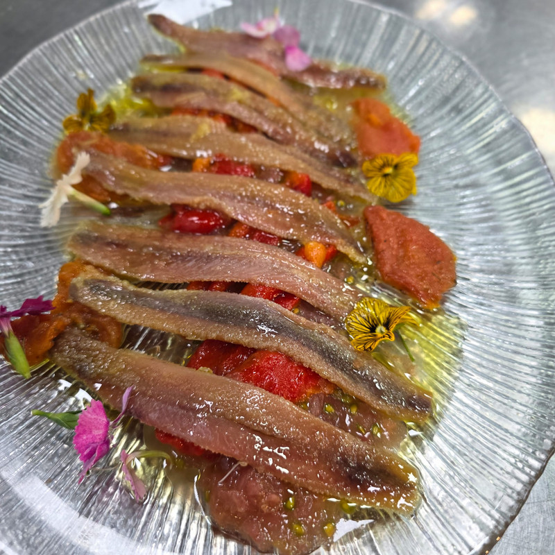 Lomo de anchoa del cantábrico (ración)