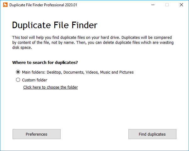 Duplicate File Finder Professional 2021.05 Multilingual