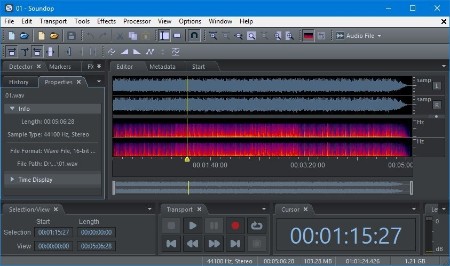 Soundop Audio Editor 1.8.15.2